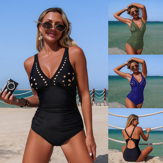 Garden of Eden Floral One-Piece Swimsuit