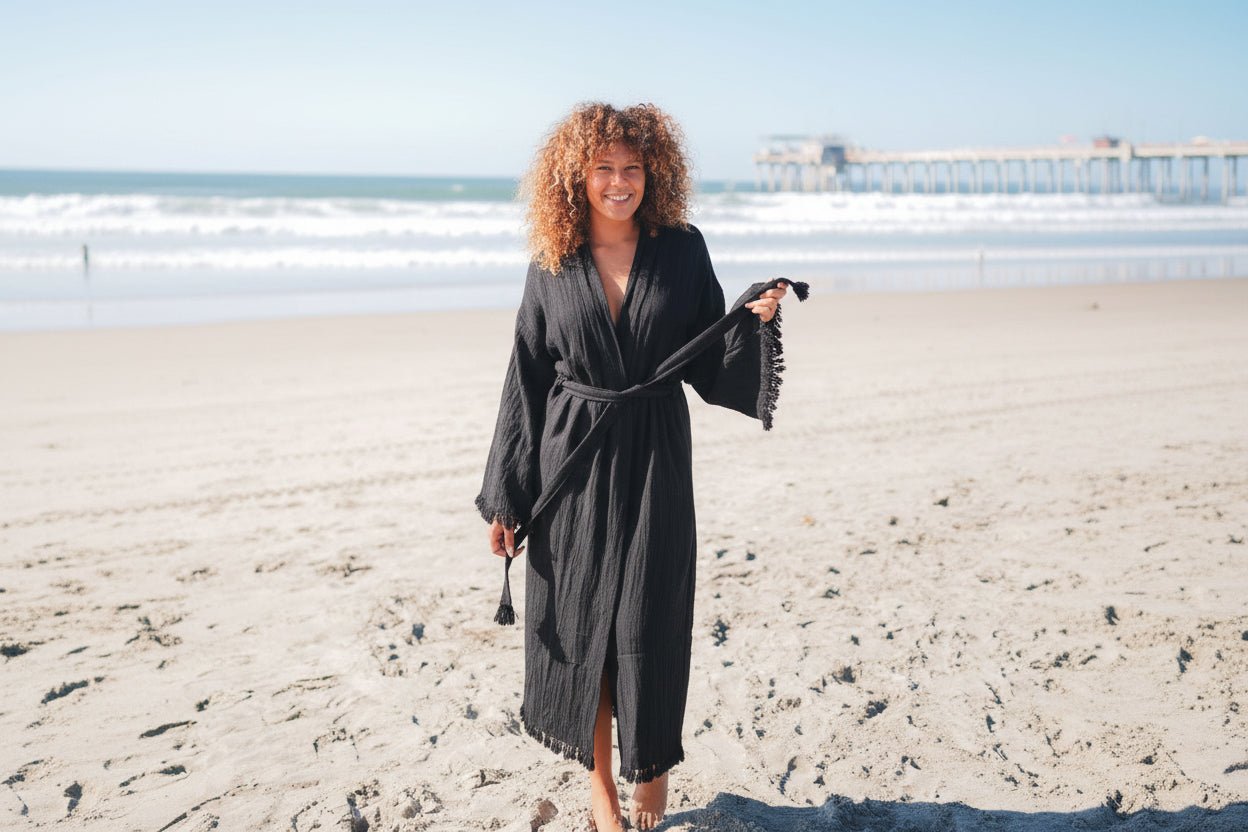 The Celeste Kimono Robe - Saunders Fashion
