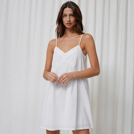 Cloud Nine Cotton Crepe Cami Nightgown