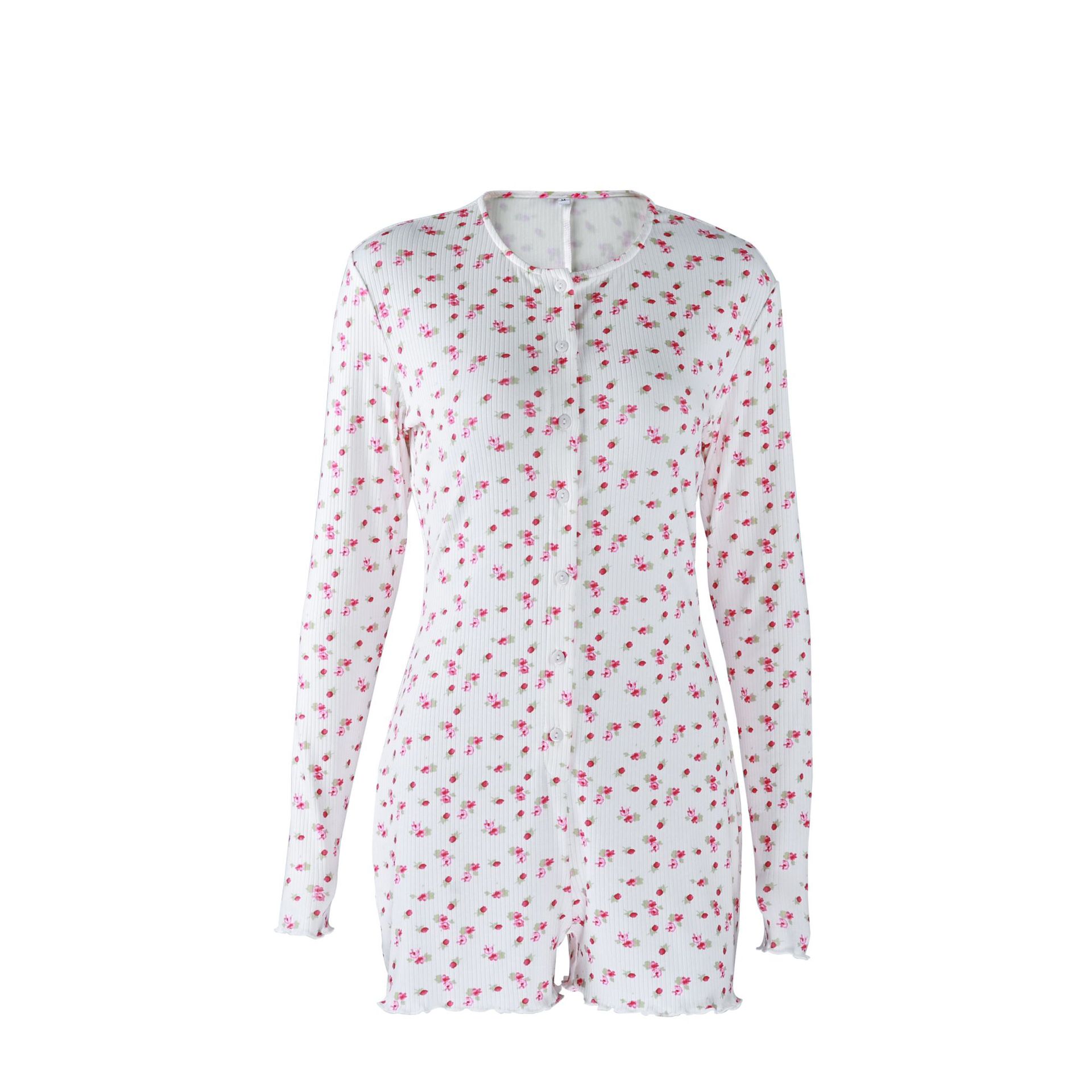 Vintage Charm Hemstitched Ruffle Bodysuit - Saunders Fashion